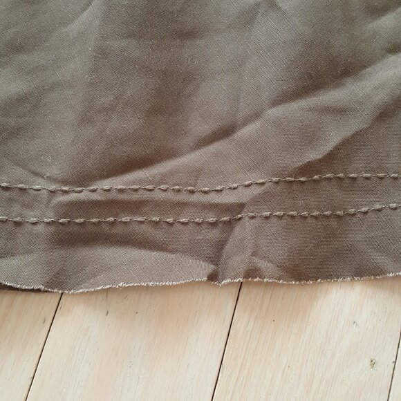 ZARA ! Linen blend halter neck midi dress  ( M) - Picture 3 of 9